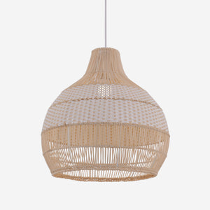 rattan pendant light