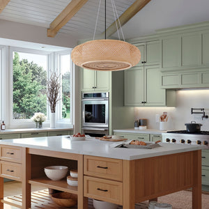 bamboo pendant light