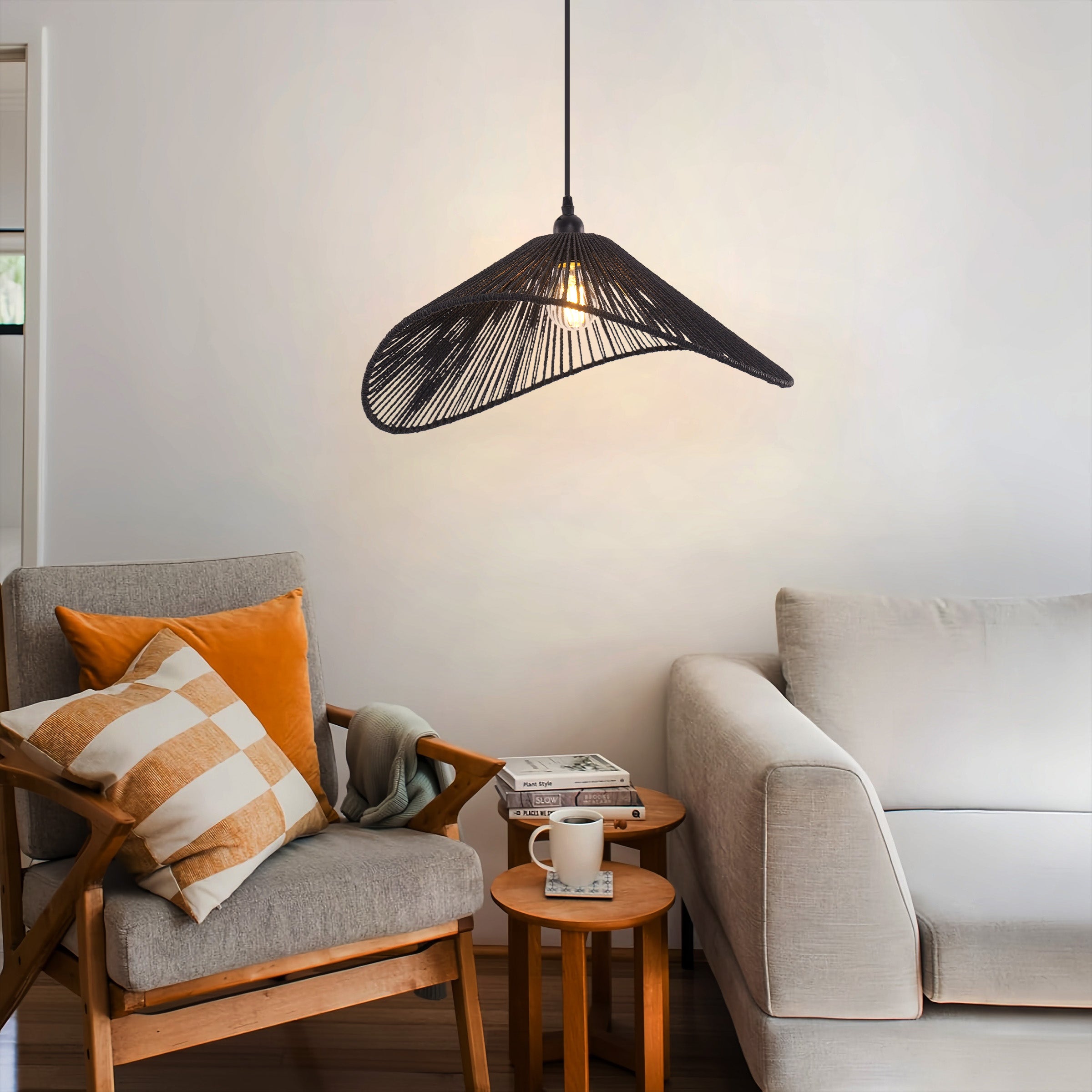 Winged and Woven Pendant Lights for a Unique Touch of Style