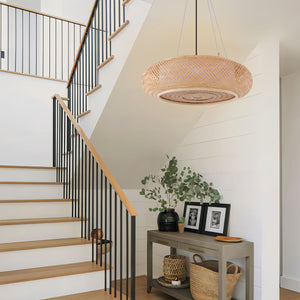 bamboo pendant light
