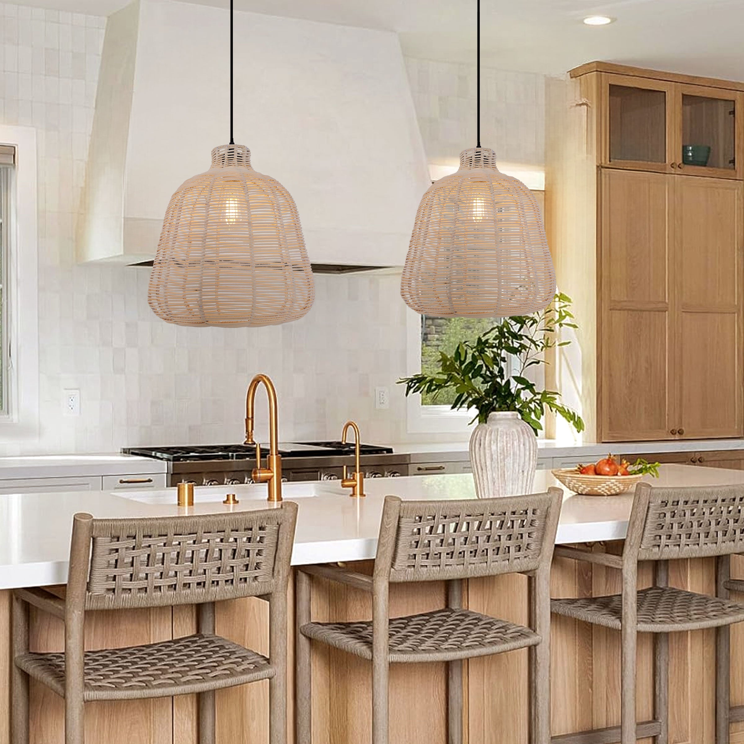 Handcrafted Rattan Pendant Light for Cozy Ambient Lighting