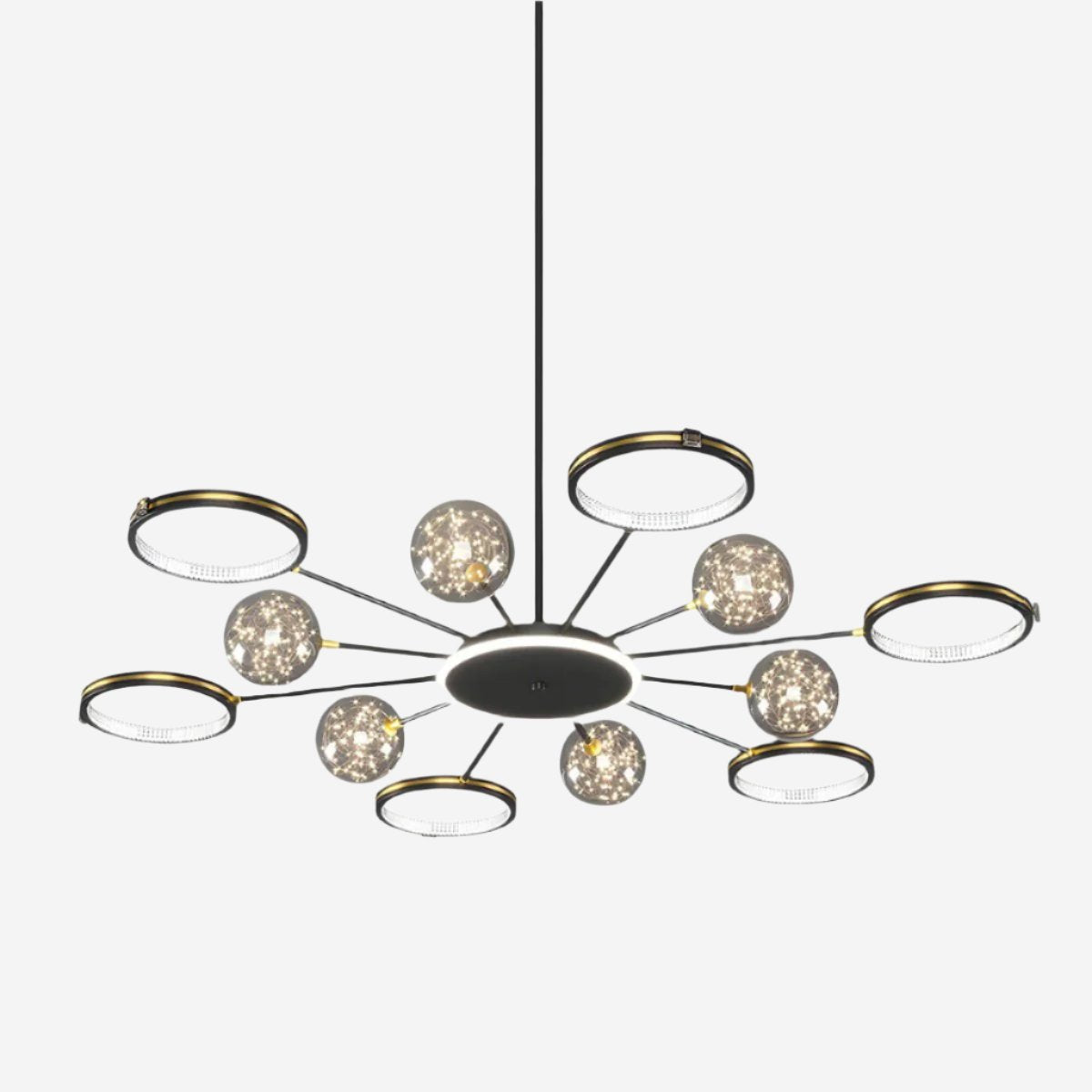 Stylish Simple Creative Personalized Full Star Ceiling Light