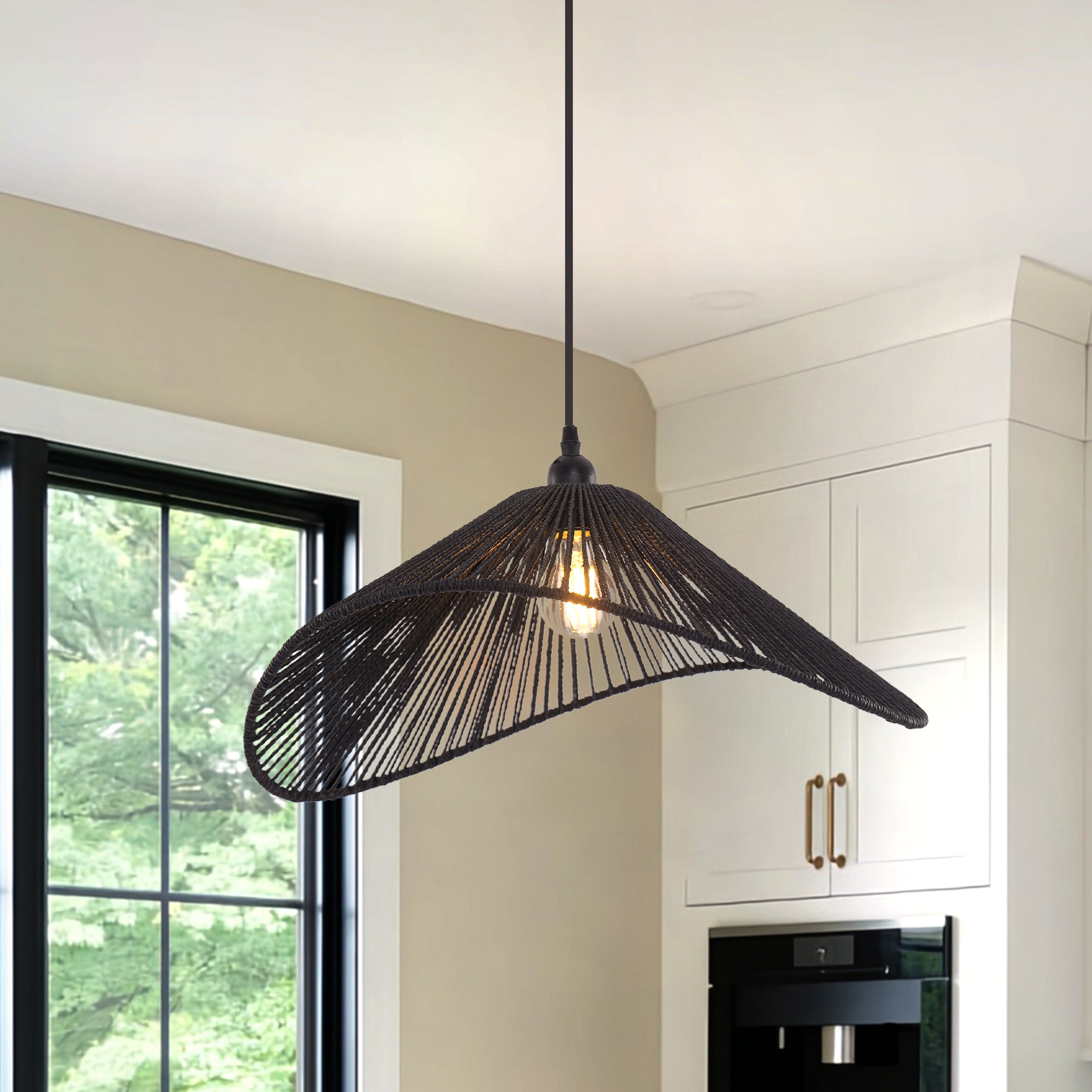 Winged and Woven Pendant Lights for a Unique Touch of Style