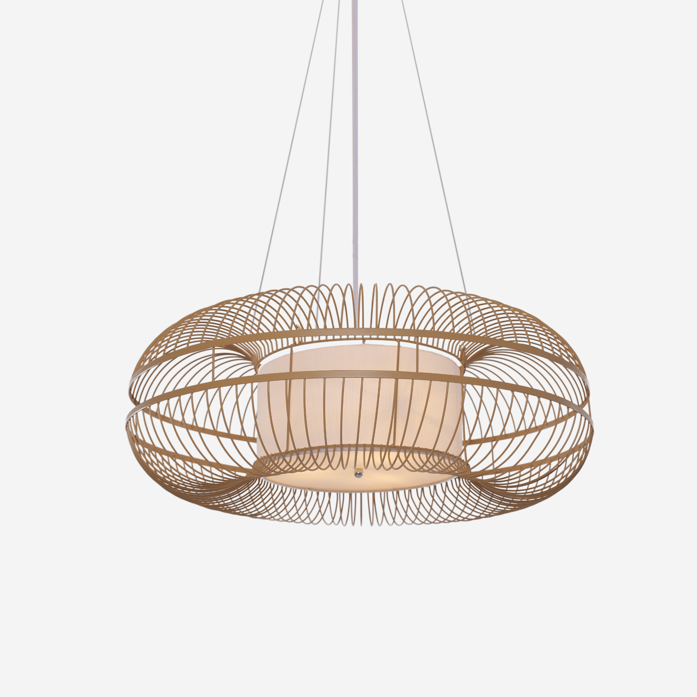 Natural-Coloured Modern Minimalist Pendant Light