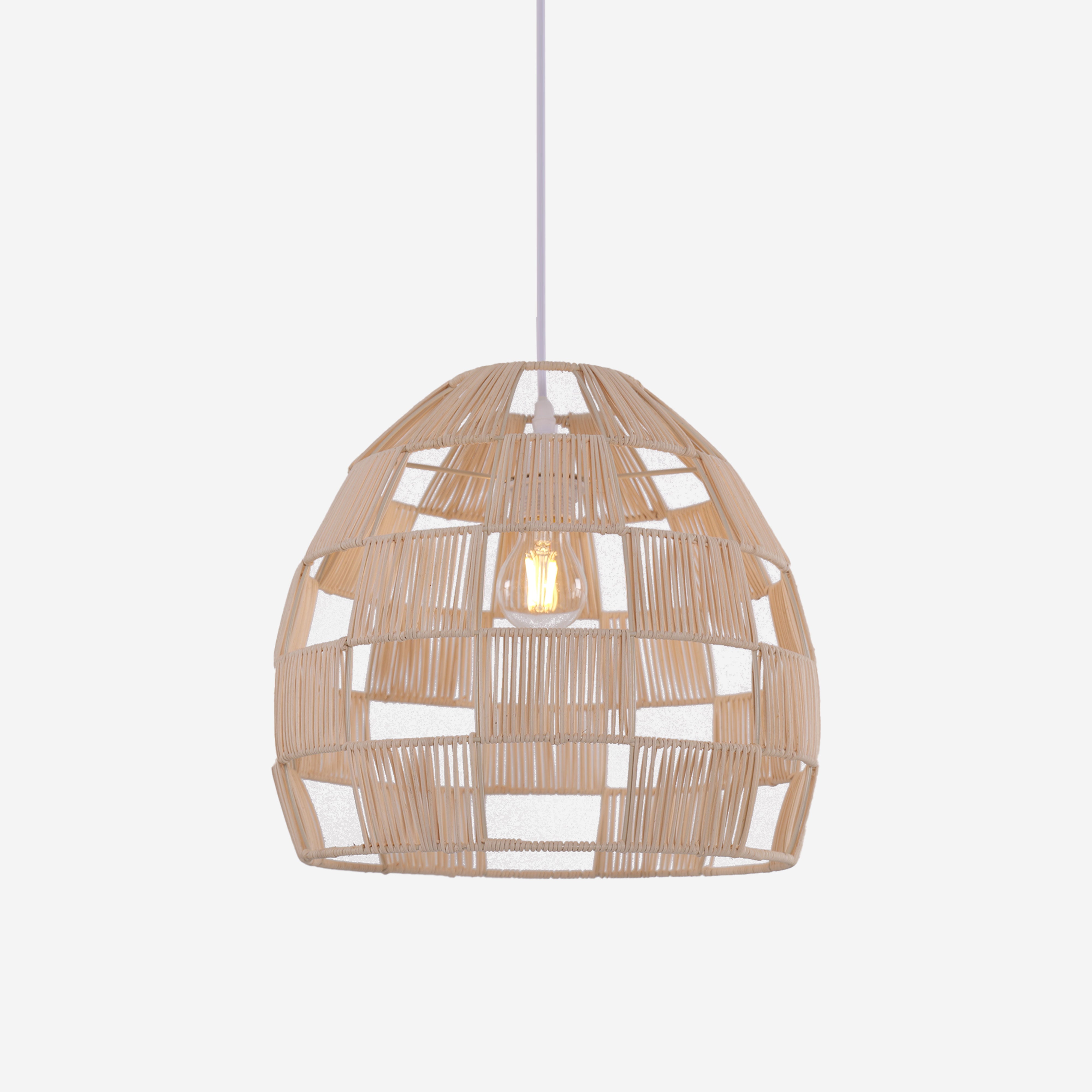 Handwoven Rattan Pendant Light for a Warm & Stylish Ambiance