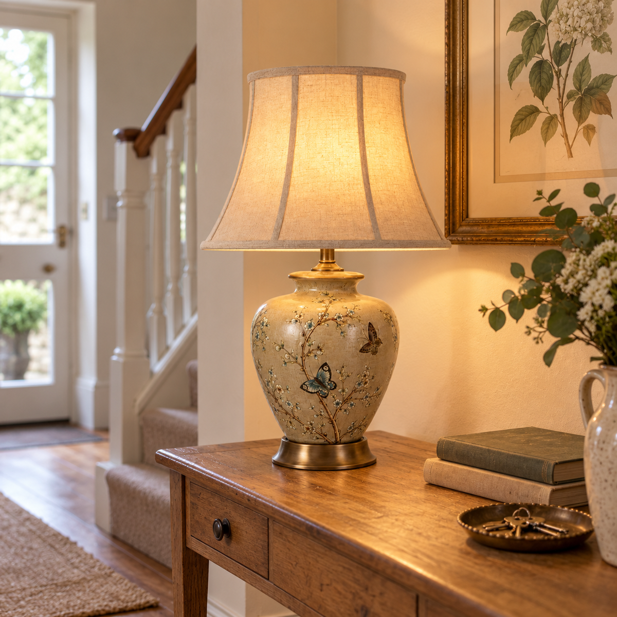 Butterfly Blossom Ceramic Table Lamp - LI460312 (4).png