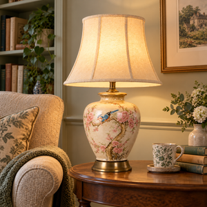 Spring Magpie Peach Blossom Ceramic Table Lamp - LI460313 (5).png