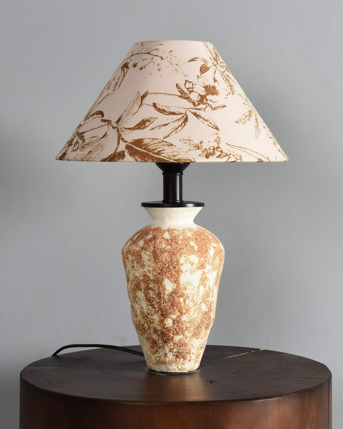 Brown Art Ceramic Table Lamp by Lightsin UK