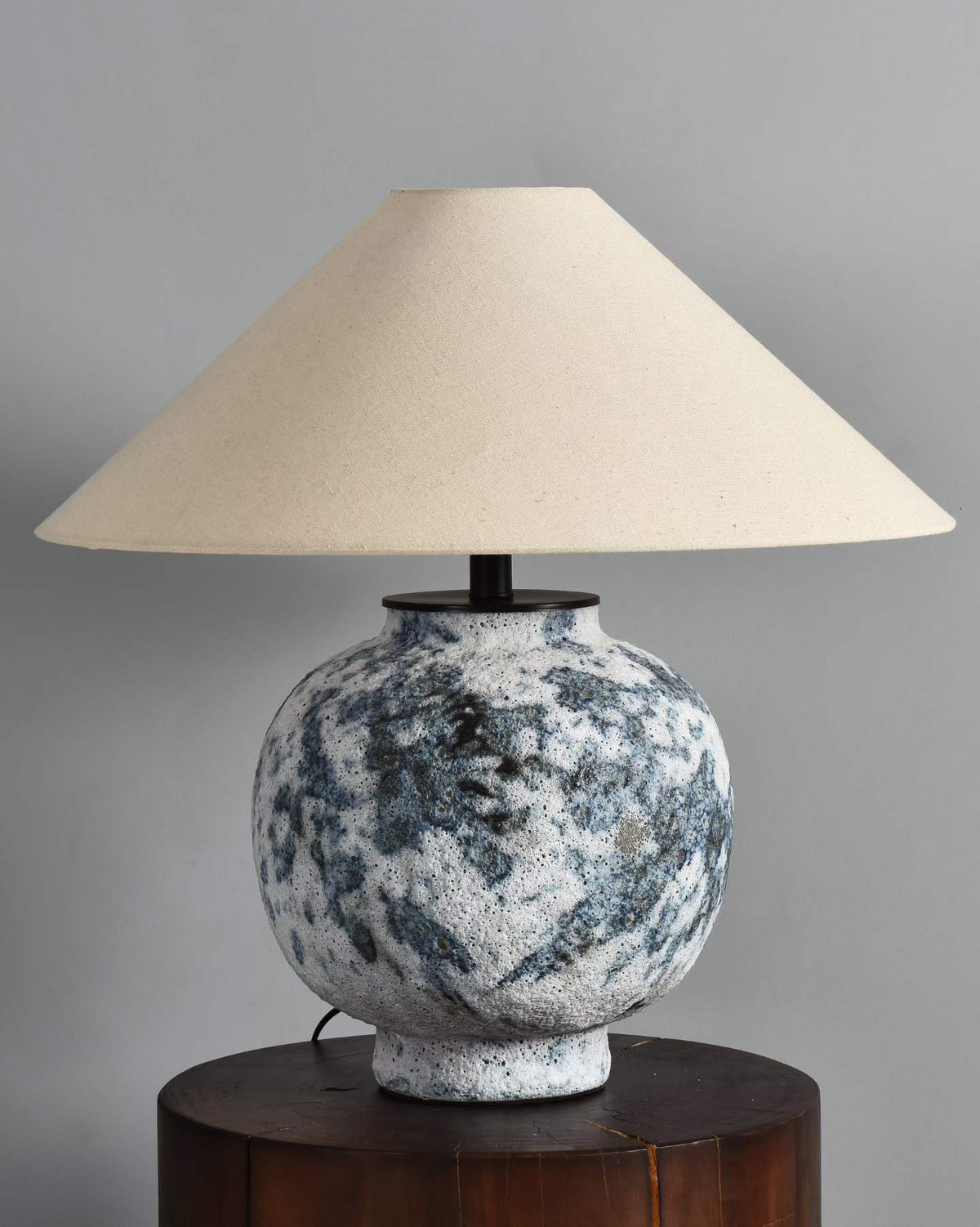 Grey Art Ceramic Table Lamp by Lightsin UK