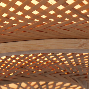 rattan pendant light