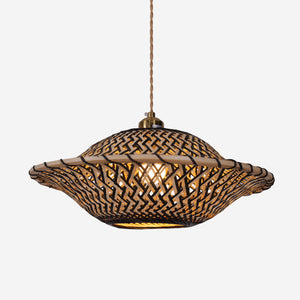 bamboo pendant light