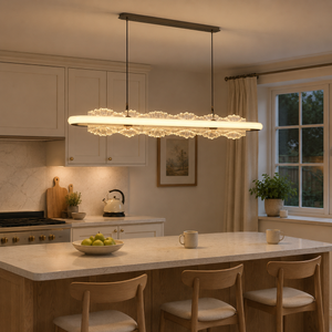 aluminium pendant light beside a bright window, SKU XZ0241