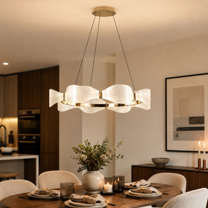 ring pendant light beside a bright window, SKU XZ0246