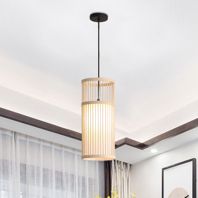 Naturally Crafted Bamboo Modern Pendant Lighting