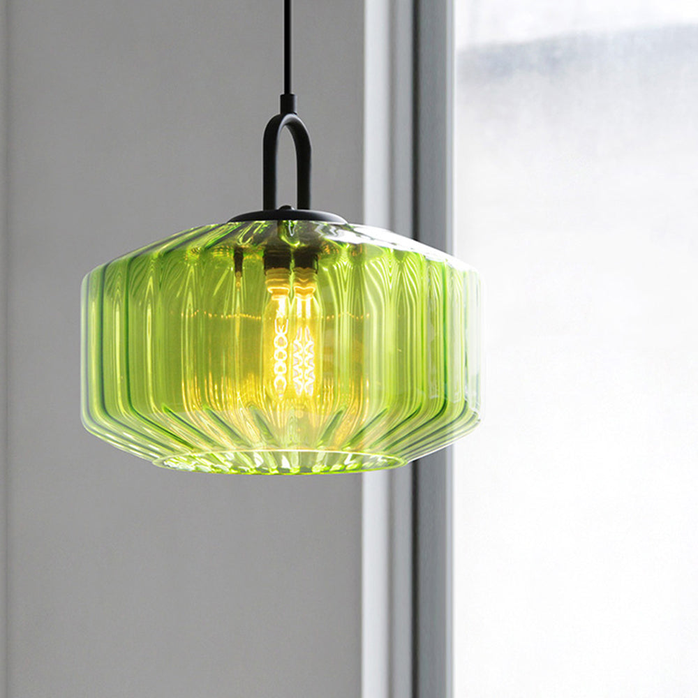 Modern Minimalist Creative Coloured Glass Pendant Light