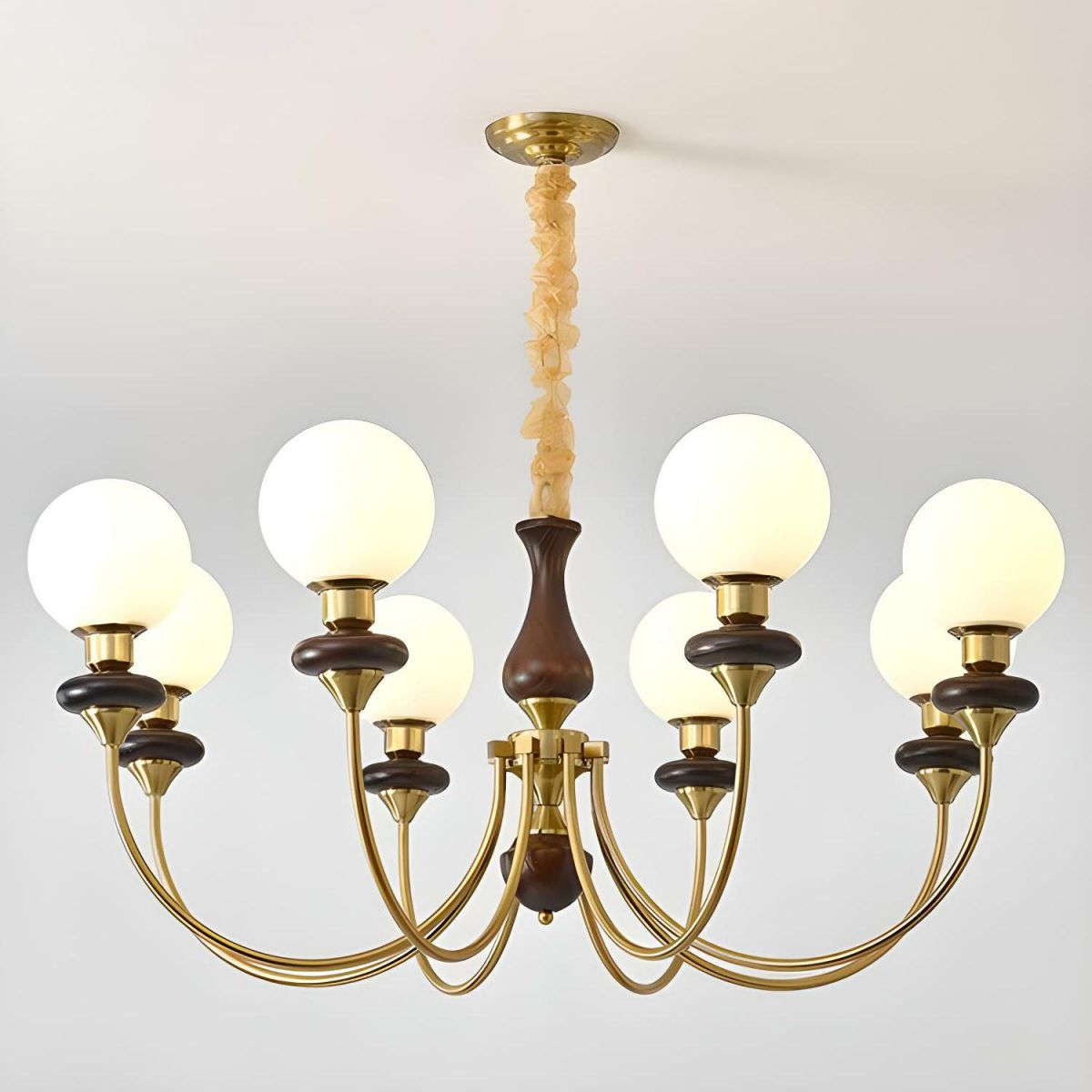 French Retro Enchantment Vintage Magic Bean Ceiling Light