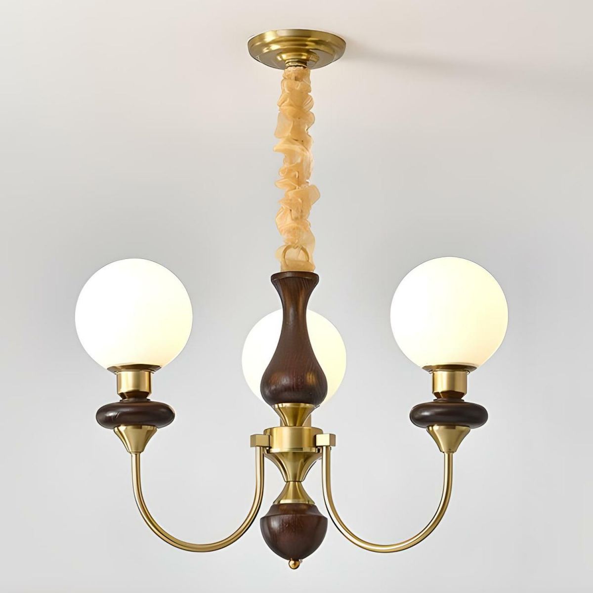 French Retro Enchantment Vintage Magic Bean Ceiling Light