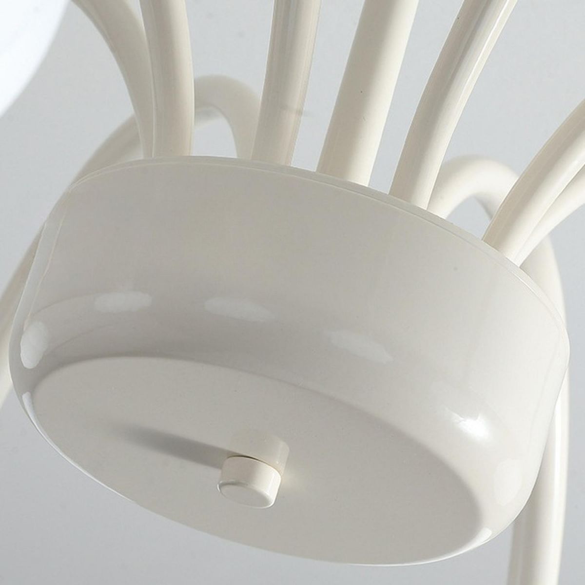 French Cream Windbell Orchid Creative Pendant Light