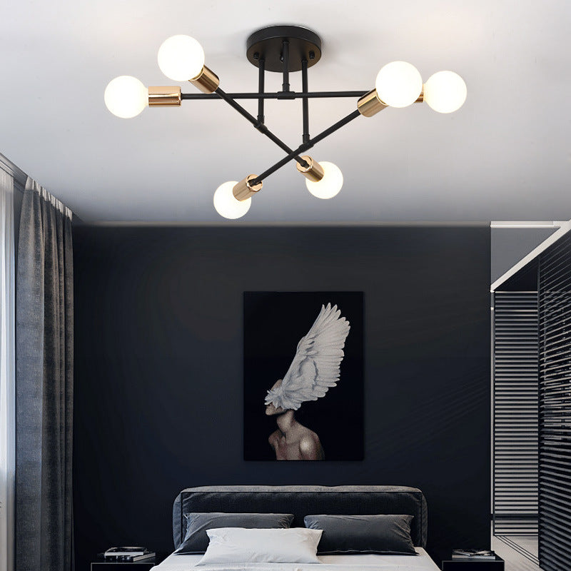 Modern Chic Sputnik Semi Flush Ceiling Light Series