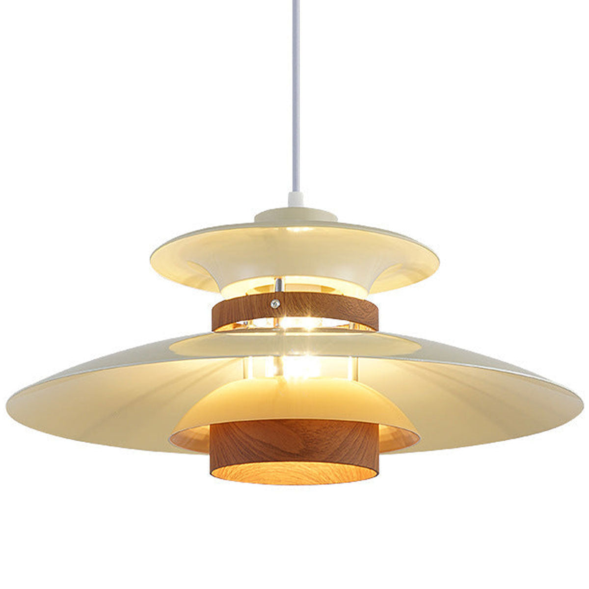 Designer Vintage Metal UFO Shape Dining Pendant Light