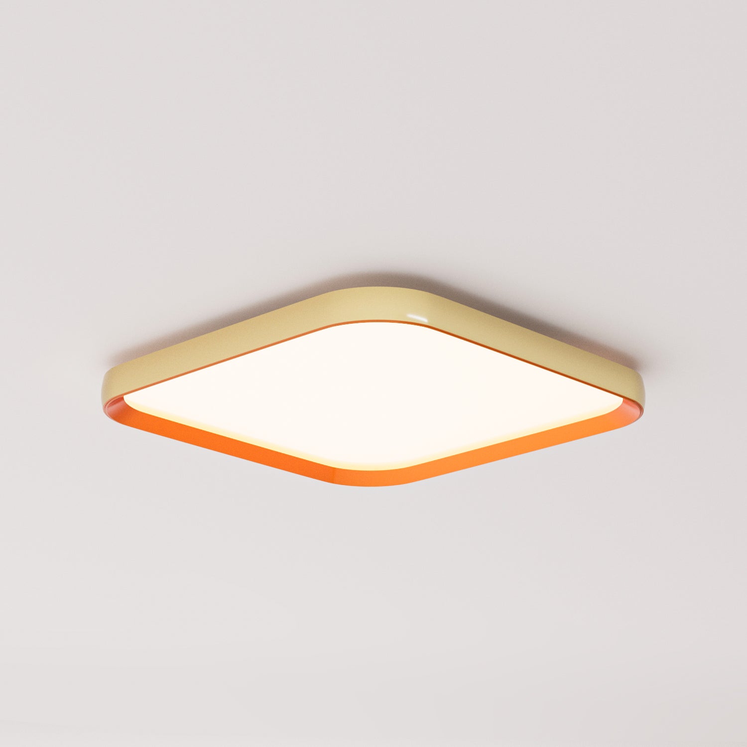 Full Spectrum Dimmable LED Kitchen Ceiling Light – Modern Square Flush Design