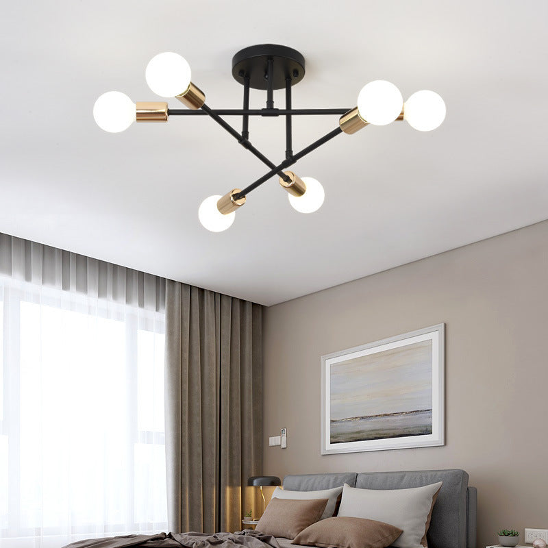 Modern Chic Sputnik Semi Flush Ceiling Light Series