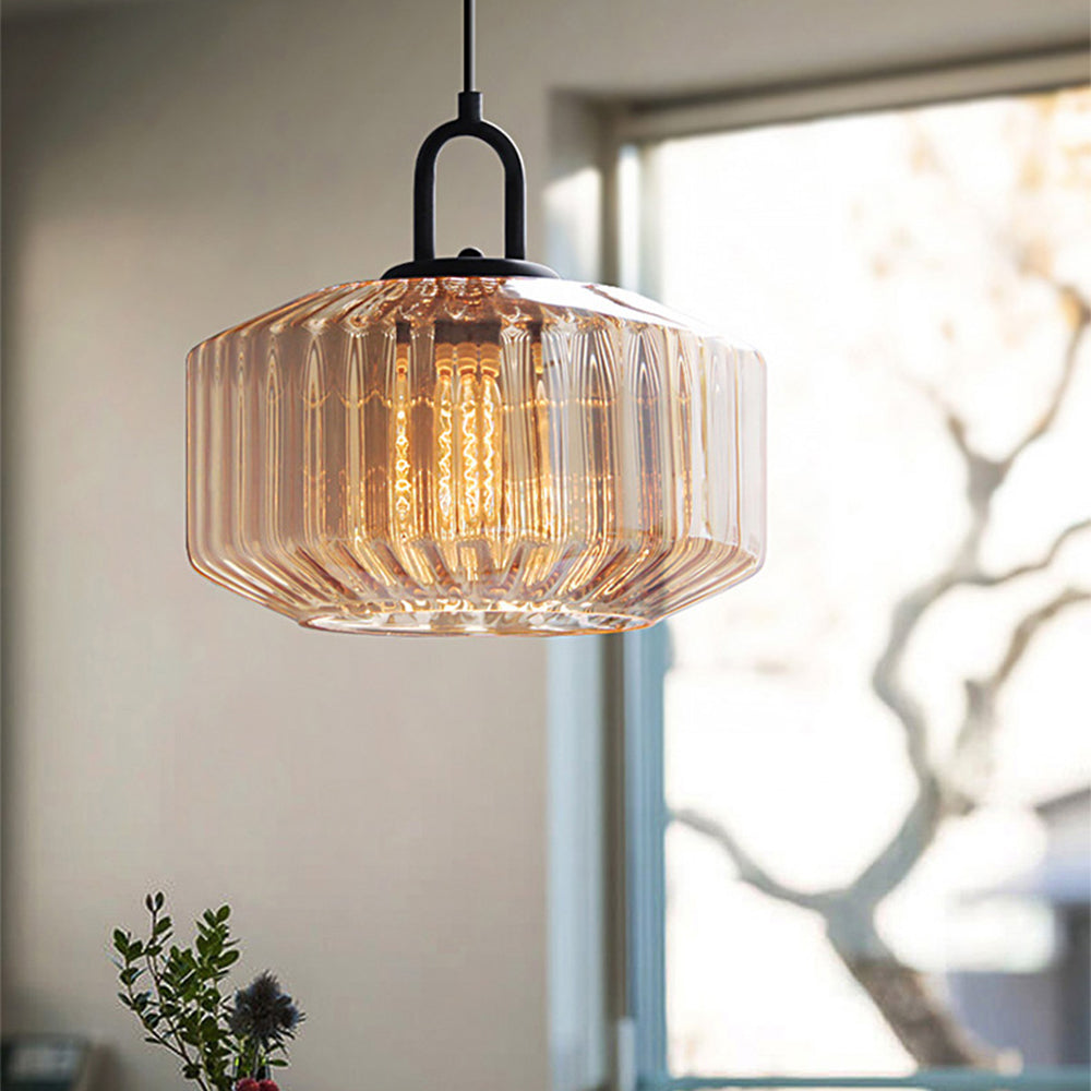 Modern Minimalist Creative Coloured Glass Pendant Light