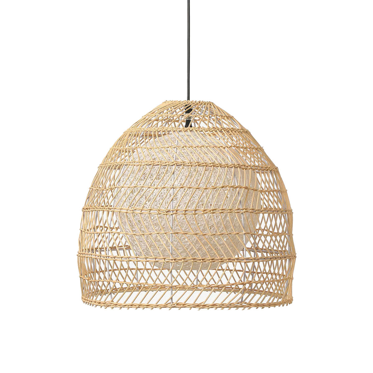 Rattan Art Pendant Light Hanging Decor Rustic Style(Version A)