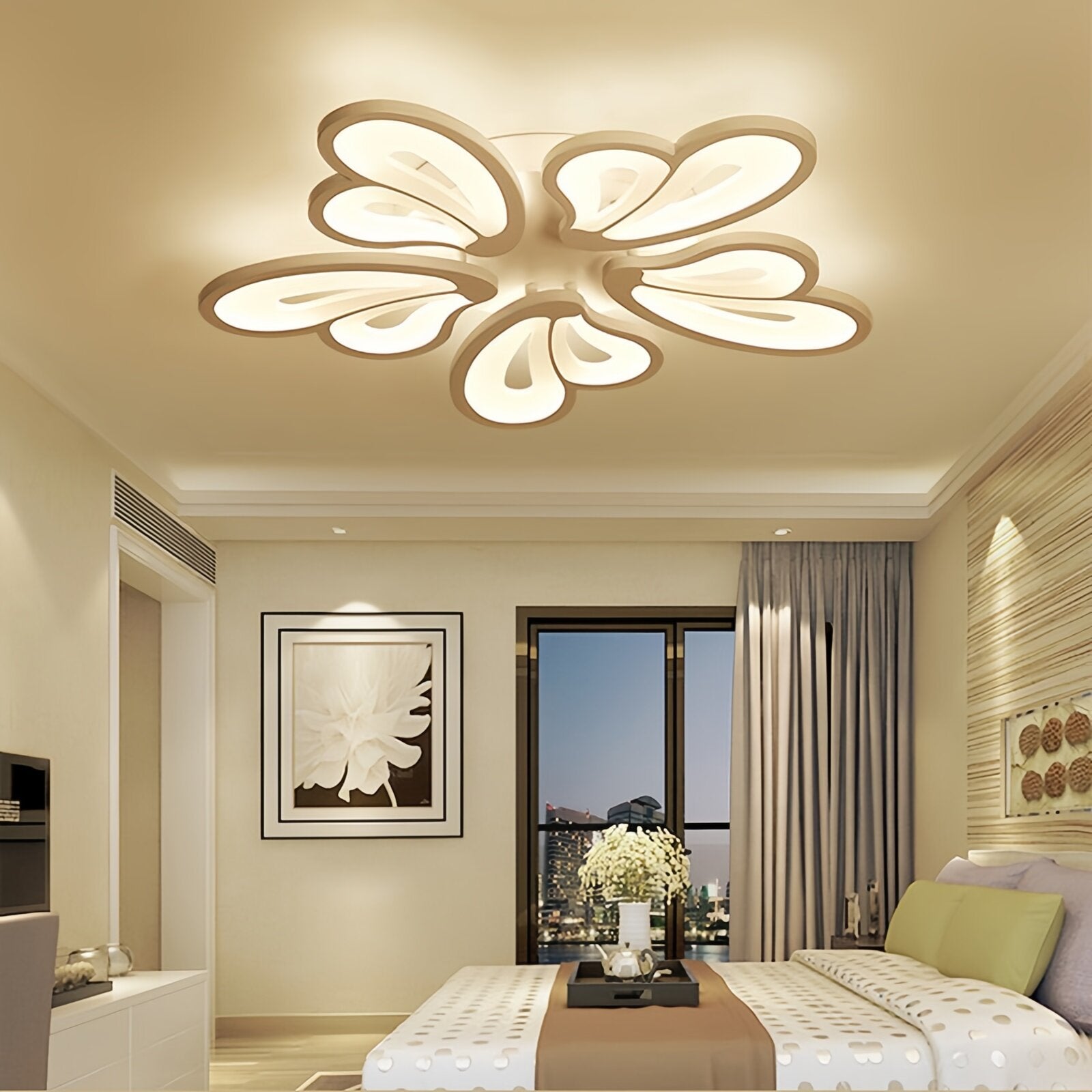 Petal Modern LED Ceiling Light Dimmable/Non-Dimmable (Version B)