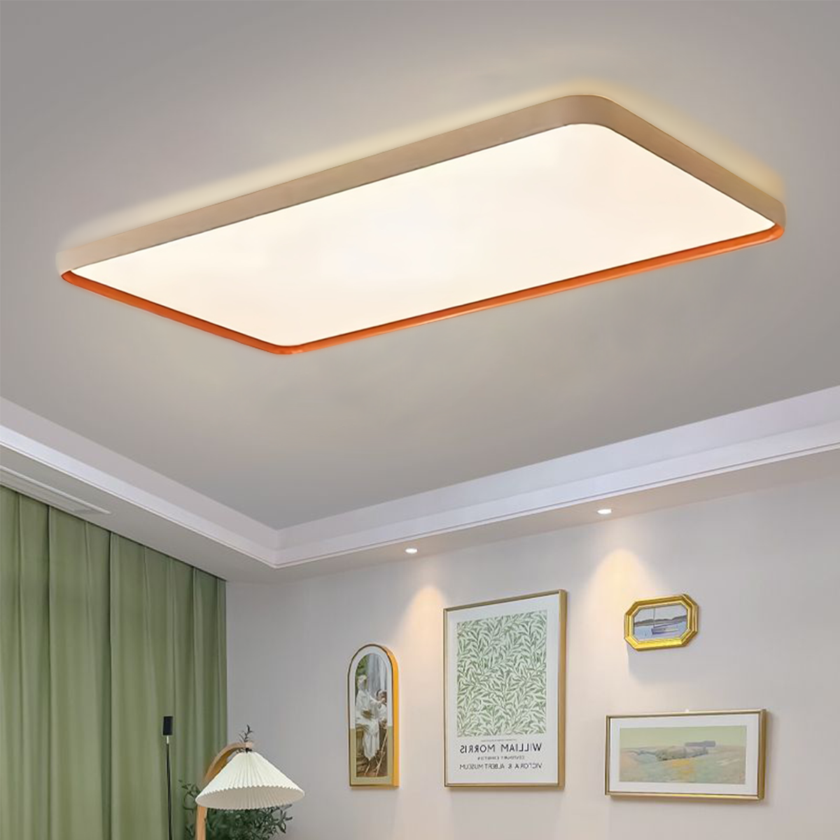 Full Spectrum Dimmable LED Ceiling Light Available in 3 Sizes