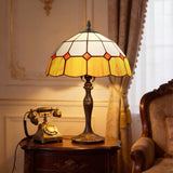 Tiffany Table Lamp | Handcrafted Stained Glass Block Series