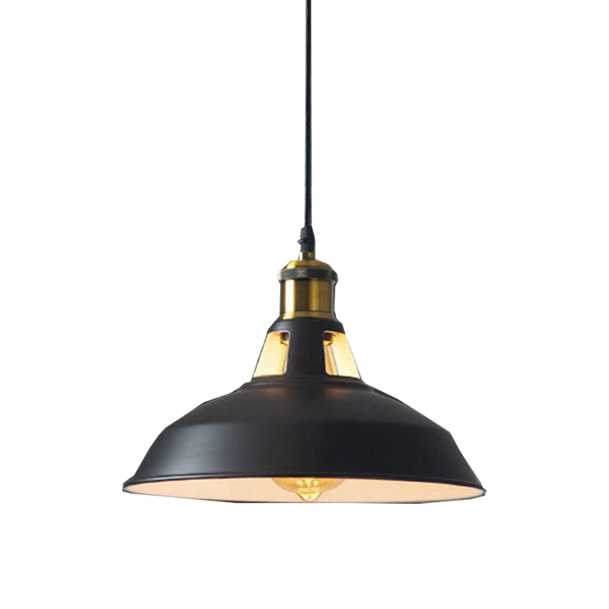 Classic Industrial Chic Pot Lid Pendant Light