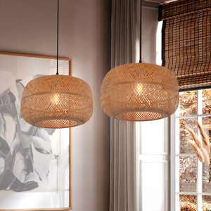 bamboo pendant light