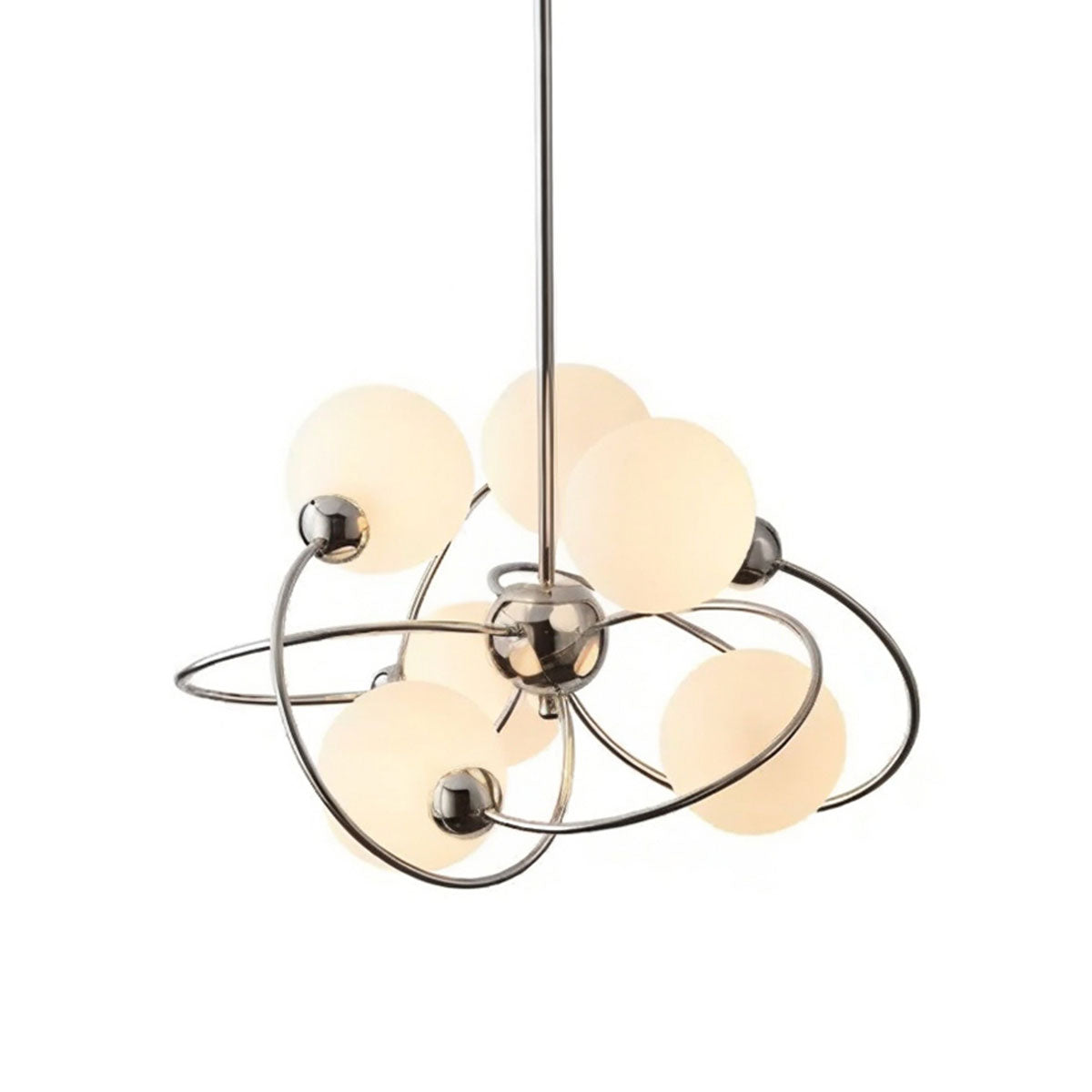 Modern Simple Multi-Head Glass Pendant Light