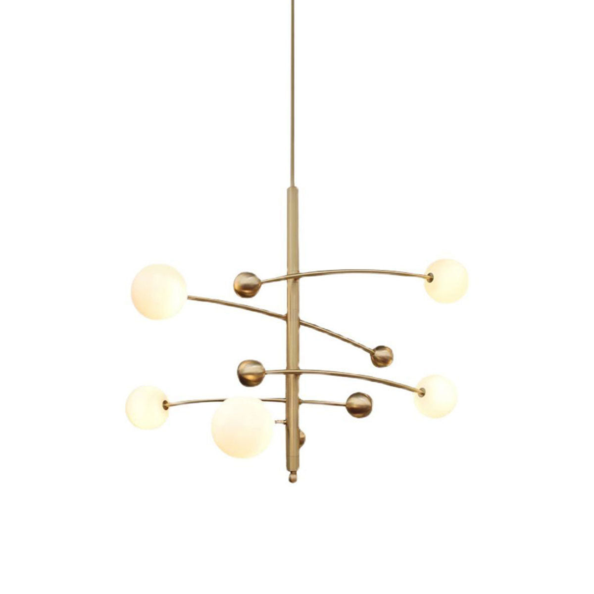 Minimalist Modern Chic Magic Bean Metal Pendant Light