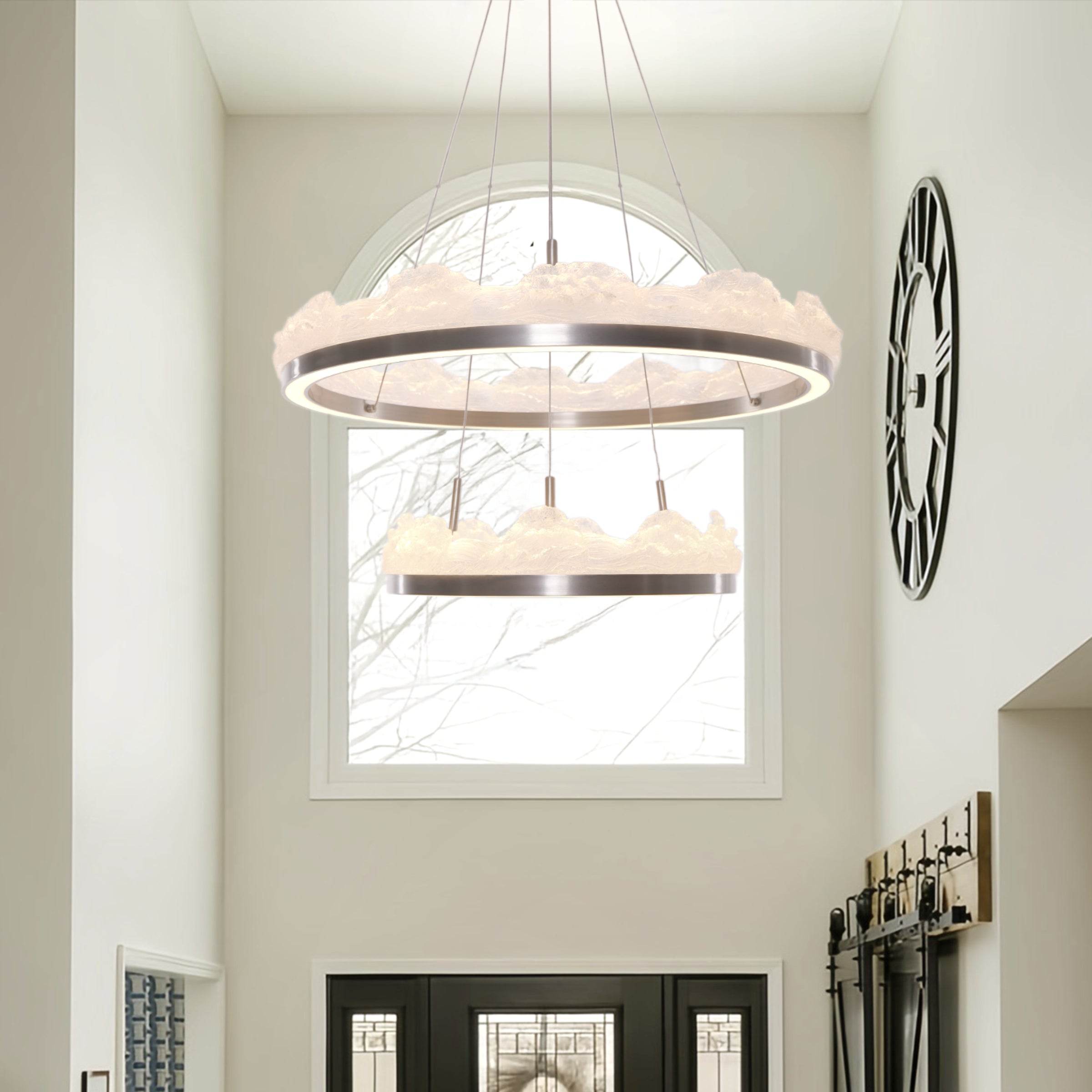 High-End Nordic Aluminum Pendant Light with Dimmable Function