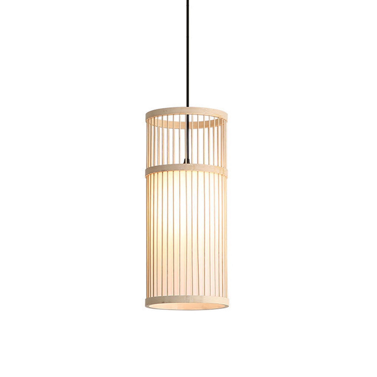 Naturally Crafted Bamboo Modern Pendant Lighting