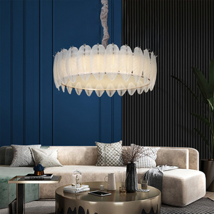 modern glass pendant light