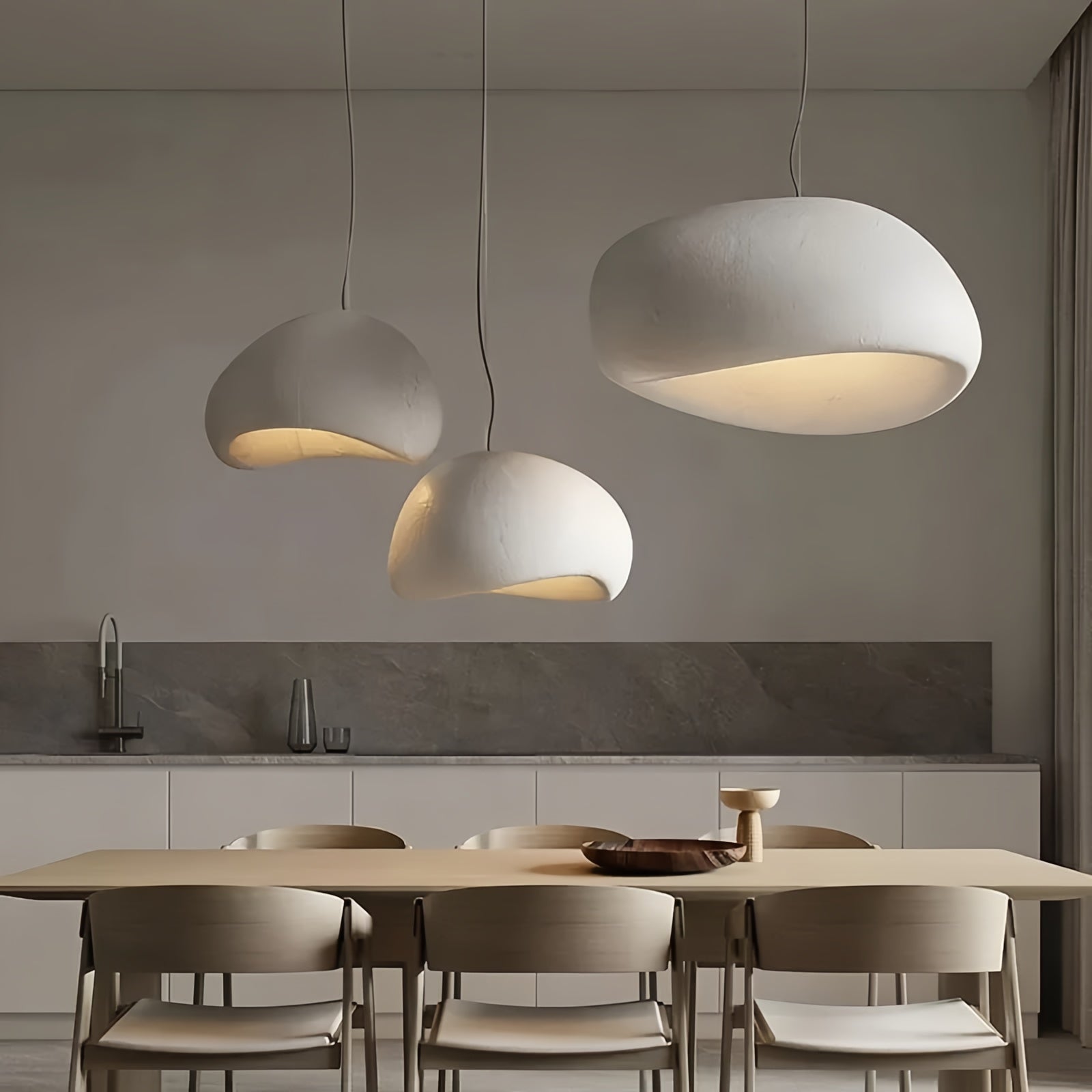 Modern Simple Cloud-Shaped Pendant Light Fixture