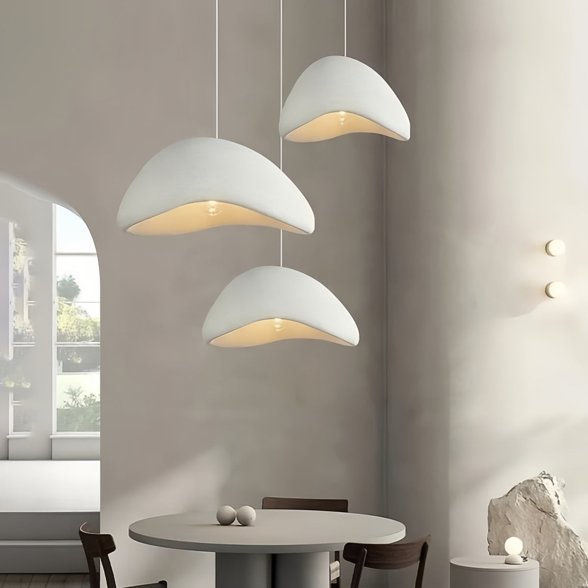 Modern Simple Cloud-Shaped Pendant Light Fixture