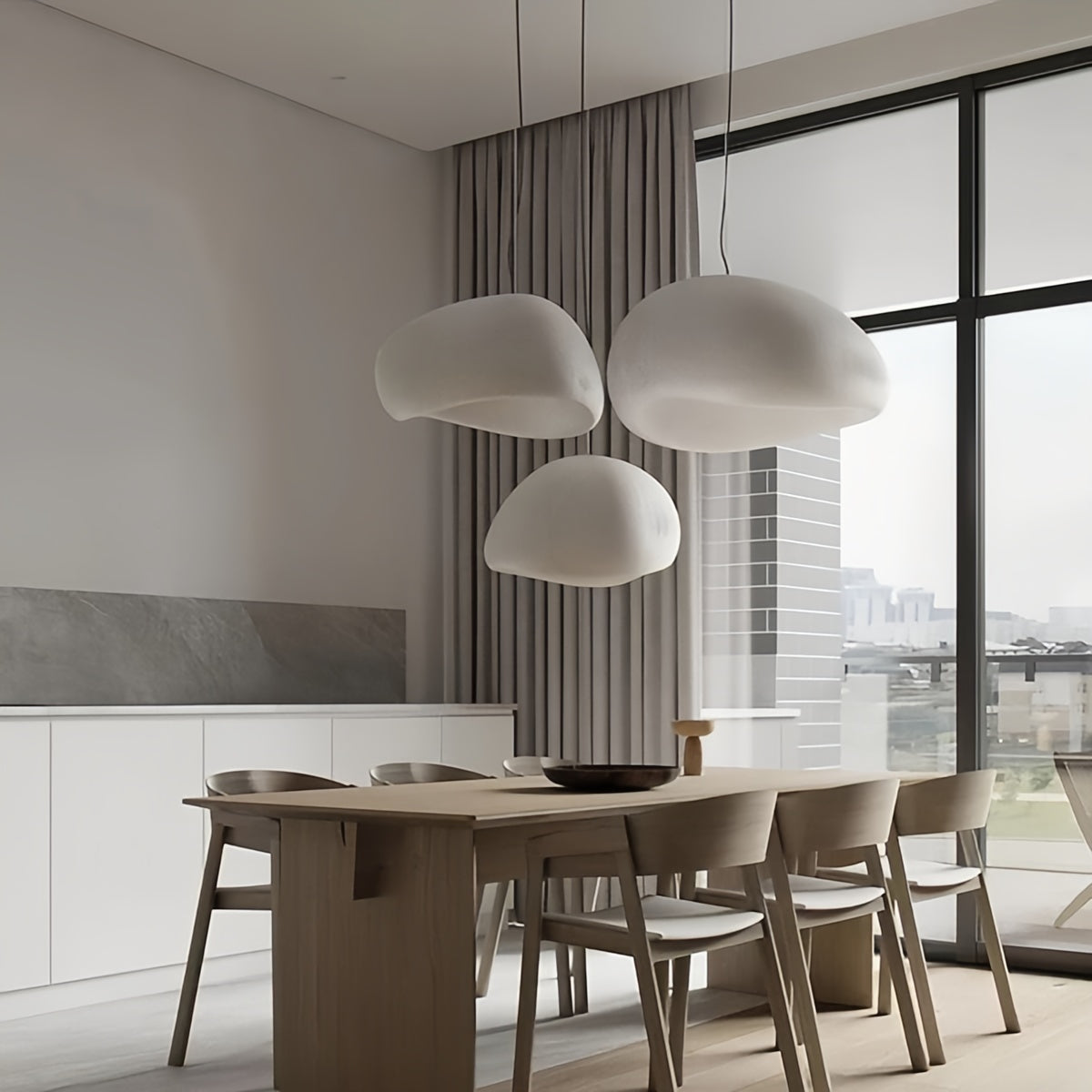 Modern Simple Cloud-Shaped Pendant Light Fixture