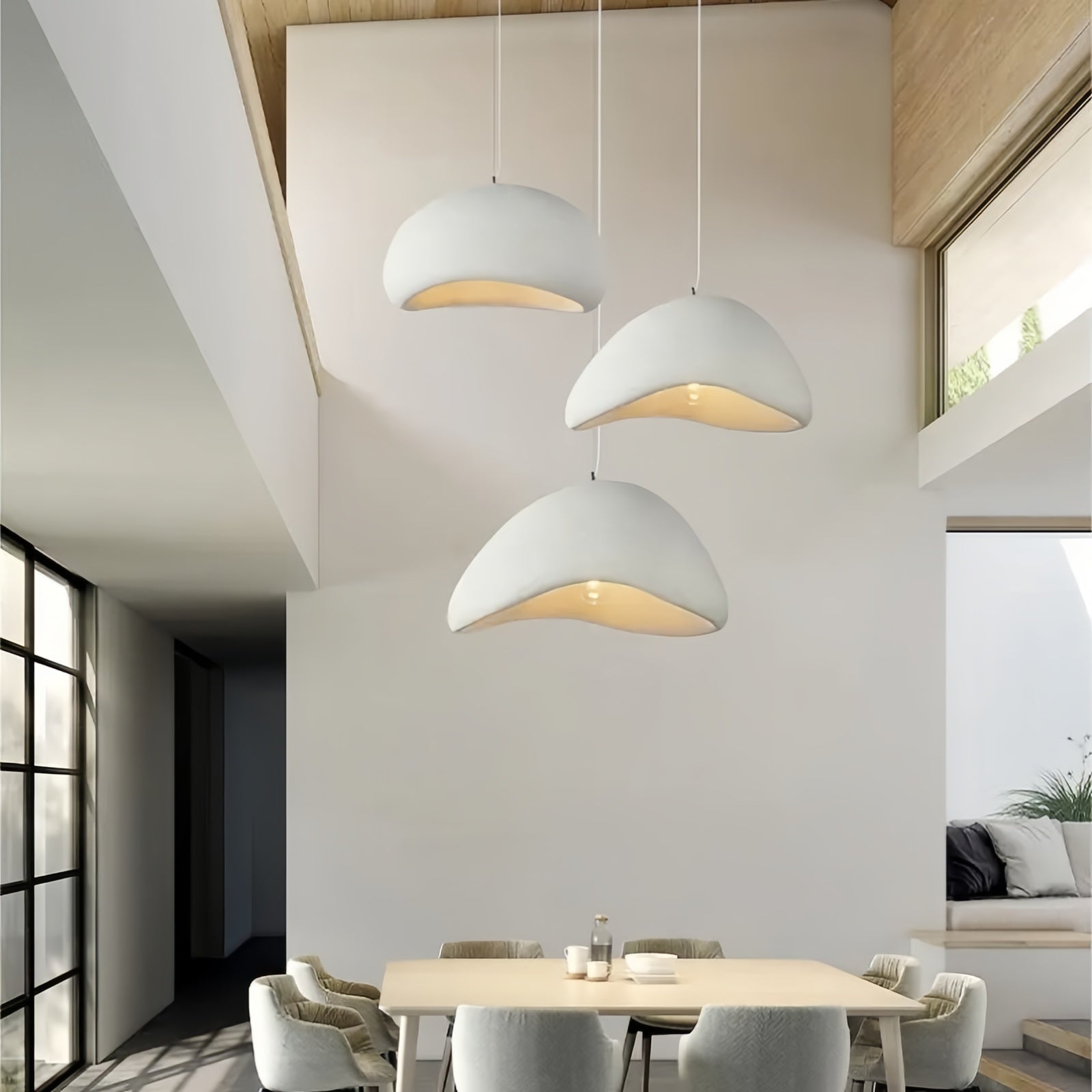 Modern Simple Cloud-Shaped Pendant Light Fixture