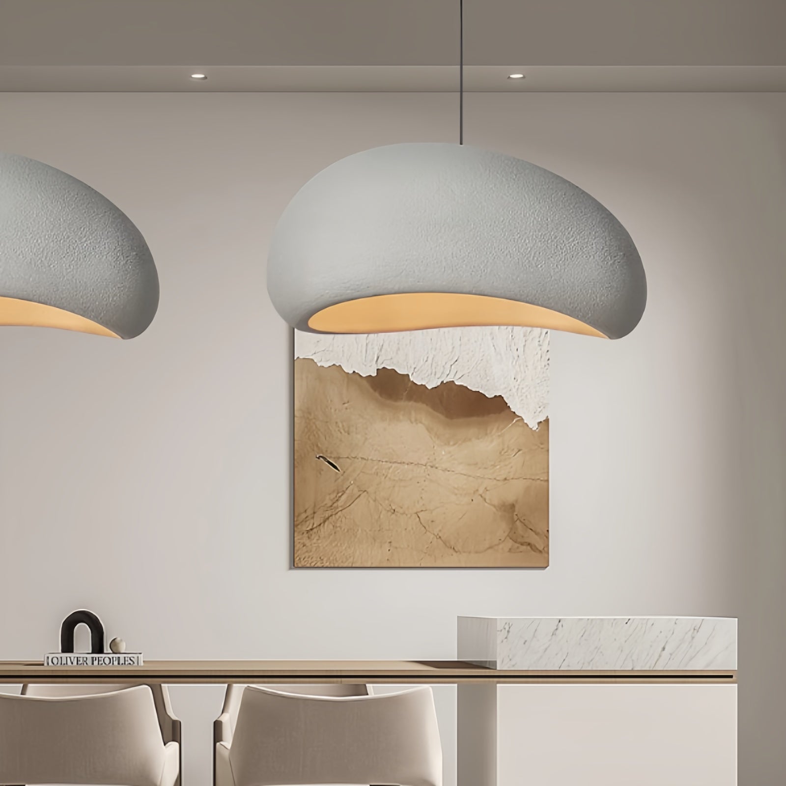 Modern Simple Cloud-Shaped Pendant Light Fixture