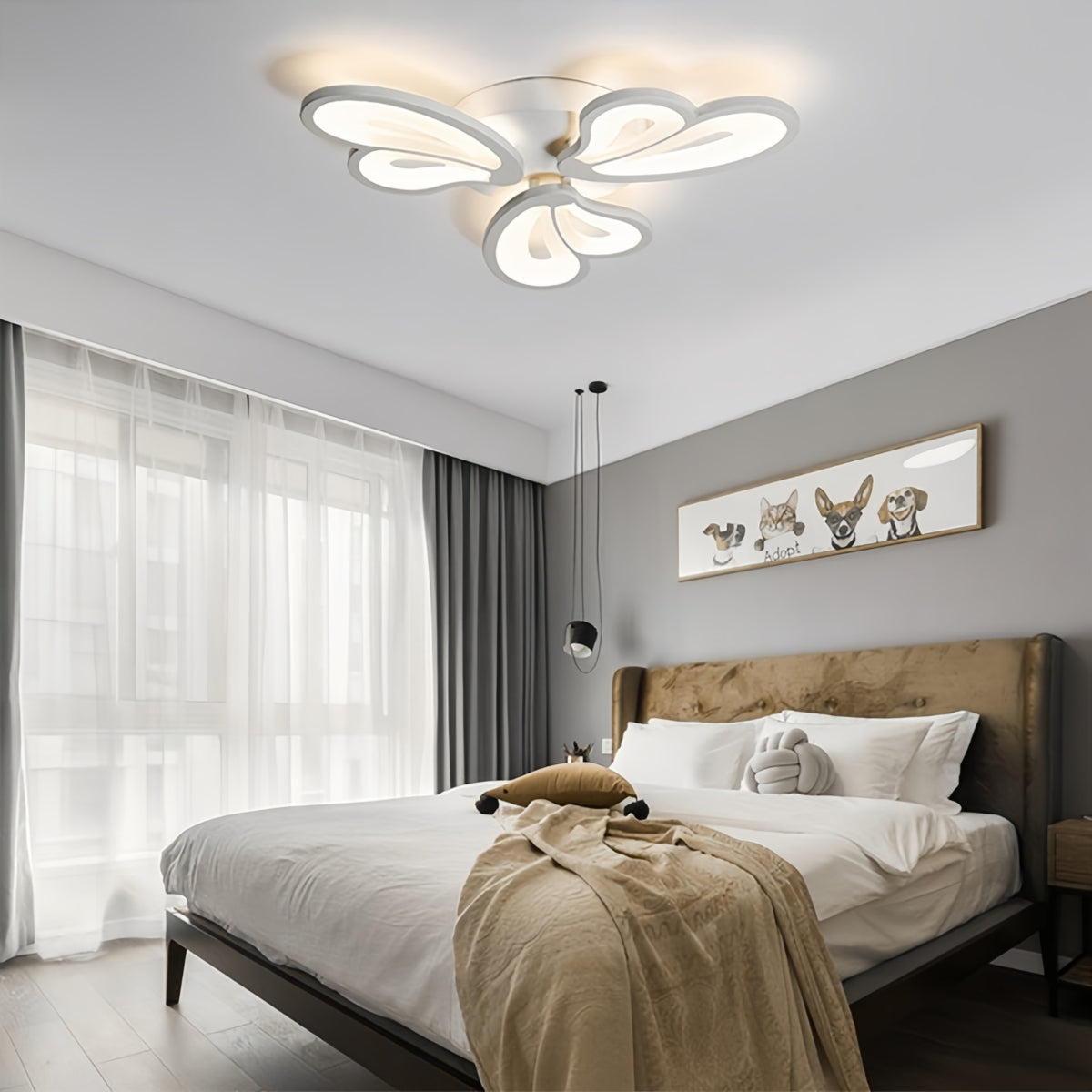 Petal Modern LED Ceiling Light Dimmable/Non-Dimmable (Version B)