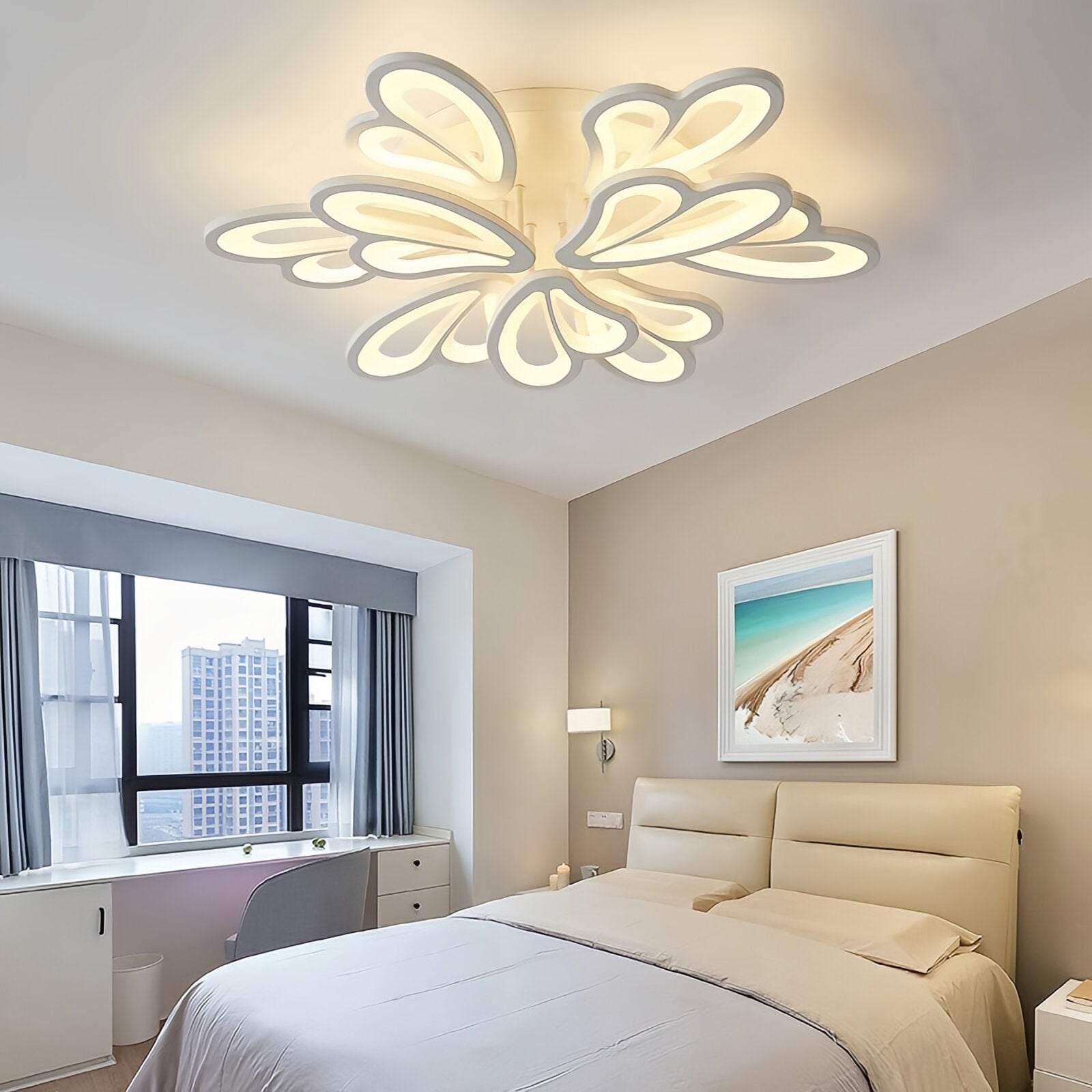 Petal Modern LED Ceiling Light Dimmable/Non-Dimmable (Version B)