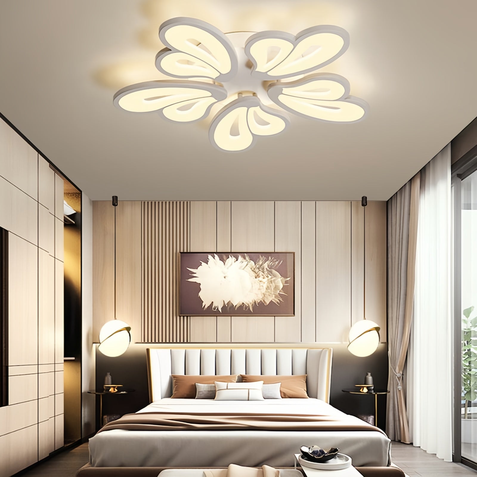 Petal Modern LED Ceiling Light Dimmable/Non-Dimmable (Version B)