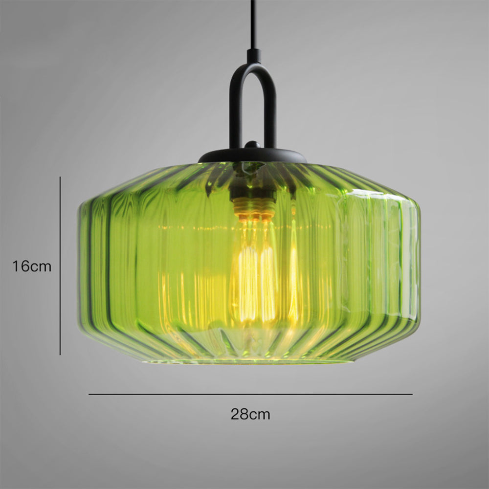 Modern Minimalist Creative Coloured Glass Pendant Light