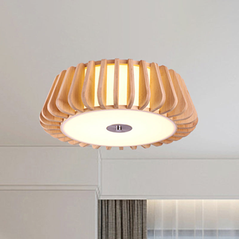 Modern Minimalist Wooden Art Ceiling Light