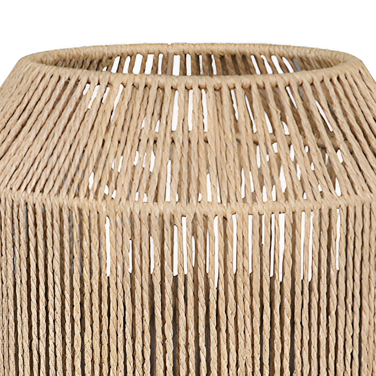 Handcrafted Paper Rope Table Lamp Perfect for Living Rooms