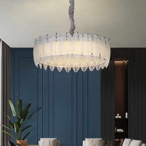 modern glass pendant light